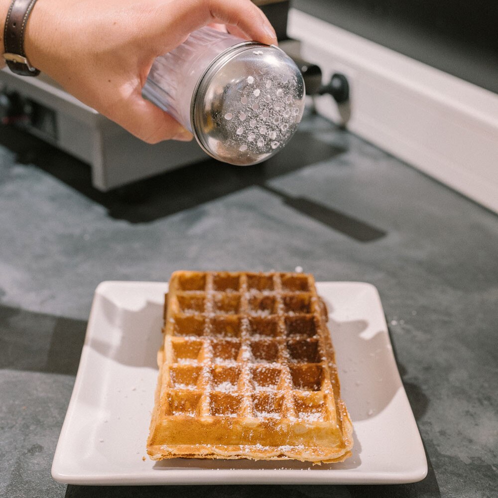 Krampouz 180 Degree Waffle Maker - 4x6 Brussels